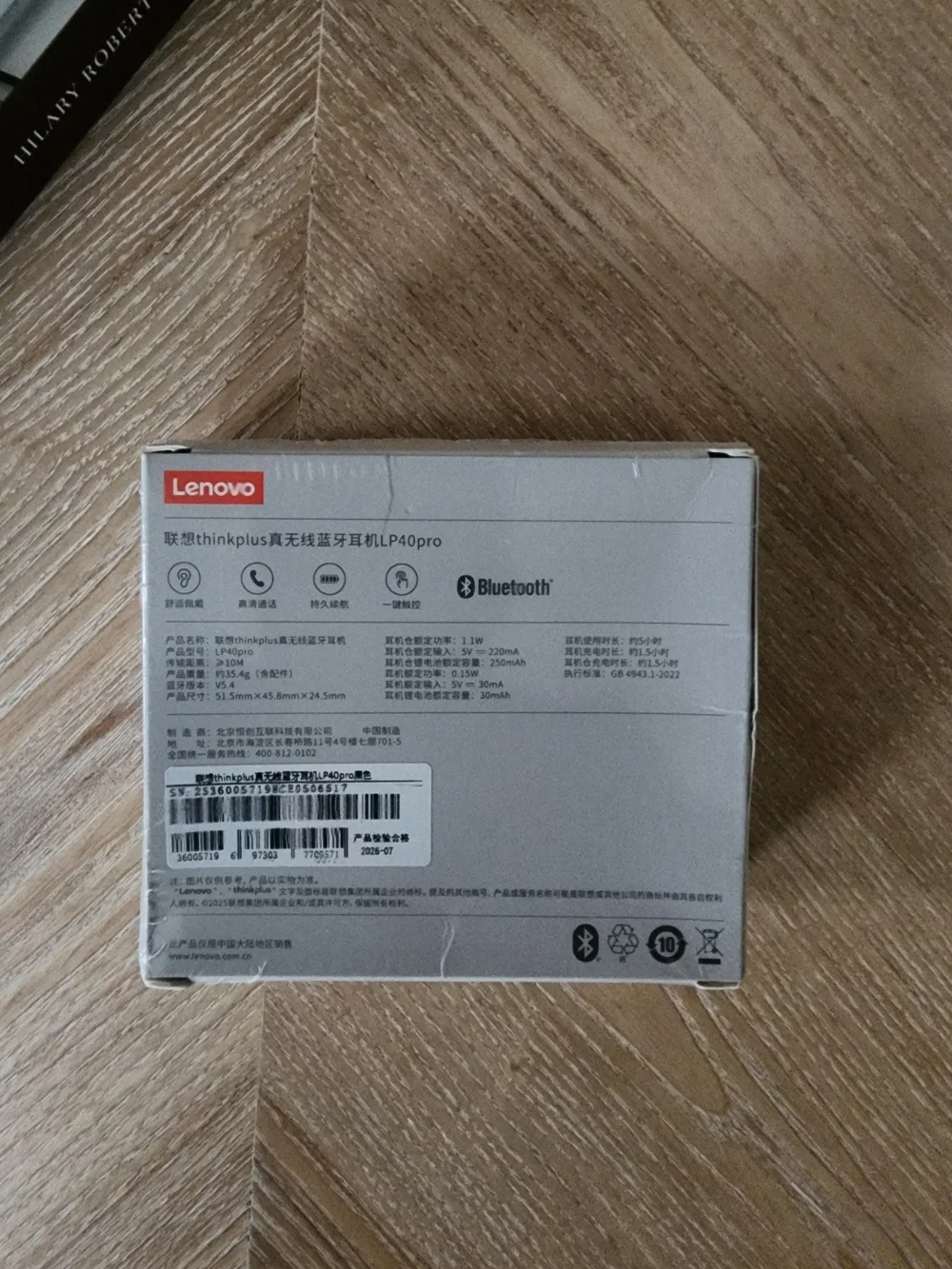 Earbuds Lenovo thinkplus TWS LP40pro - Black